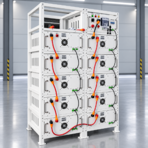 Набор аккумуляторов Deye LiFePO4 High Voltage 71,5 кВт·ч с BMS без монтажной рамы — 1