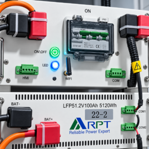 Набор аккумуляторов LiFePO4 High Voltage 20,48кВт·ч (4×5,12кВт·ч) с BMS и монтажной рамой — 2