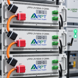 Набор аккумуляторов LiFePO4 High Voltage 20,48кВт·ч (4×5,12кВт·ч) с BMS и монтажной рамой — 3