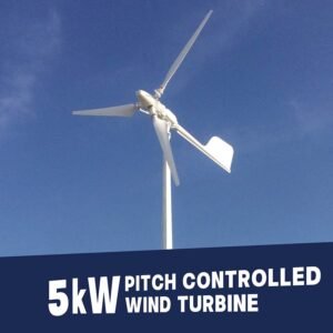 Ветрогенератор с горизонтальной осью 5 кВт, pitch-контроль (ES-PC-5K) — 1