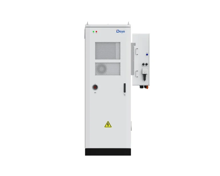 Sistem Stocare Deye GE-F60 HV 61.44 kWh IP55 – imagine oficială Deye fără watermark de distribuitor
